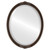 Beveled Mirror - Athena Oval Frame - Rubbed Bronze