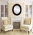 Lifestyle - Montreal Framed Oval Mirror - Rubbed Bronze