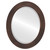 Beveled Mirror - Soho Oval Frame - Rubbed Bronze