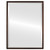 London Framed Rectangle Mirror - Rubbed Bronze