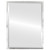 London Framed Rectangle Mirror - Silver Brown Leaf