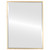 Singapore Framed Rectangle Mirror - Gold Leaf