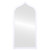 Milano Full Length Framed Mirror - Teardrop Cathedral - Linen White