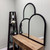 Milano Framed Mirror - Crescent Cathedral - Matte Black - Lifestyle Group
