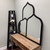 Tokyo Framed Mirror - Teardrop Cathedral - Matte Black - Lifestyle Group