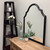 Siena Vanity Framed Mirror - Peaks Cathedral - Matte Black - Lifestyle