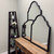 Siena Framed Mirror - Peaks Cathedral - Matte Black - Lifestyle Group