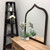 Oslo Vanity Framed Mirror - Teardrop Cathedral - Rubbed Bronze - Lifestyle