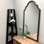 Siena Full Length Framed Mirror - Peaks Cathedral - Rubbed Bronze - Lifestyle