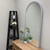 Milano Full Length Framed Mirror - Crescent Cathedral - Silver Spray - Lifestyle