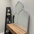 Milano Framed Mirror - Teardrop Cathedral - Silver Spray - Lifestyle Group