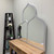 Oslo Framed Mirror - Teardrop Cathedral - Silver Spray - Lifestyle Group