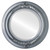 Beveled Mirror - Winchester Round Frame - Black Silver