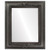 Beveled Mirror - Winchester Rectangle Frame - Black Silver