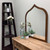 Tokyo Vanity Framed Mirror - Teardrop Cathedral - Autumn Bronze - Lifestyle