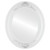 Flat Mirror - Winchester Oval Mirror - Linen White