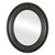 Flat Mirror - Winchester Oval Frame - Royal Blue