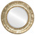 Beveled Mirror - Somerset Round Frame - Champagne Silver