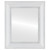Flat Mirror - Somerset Rectangle Mirror - Linen White