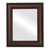 Flat Mirror - Somerset Rectangle Frame - Rosewood