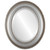 Beveled Mirror - Somerset Oval Frame - Silver Shade