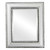 Beveled Mirror - Somerset Rectangle Frame - Silver Spray