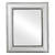 Flat Mirror - Somerset Rectangle Frame - Silver Spray