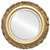 Beveled Mirror - Venice Round Frame - Gold Spray