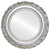 Flat Mirror - Venice Circle Frame - Silver Shade