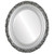 Beveled Mirror - Venice Oval Frame - Silver Spray