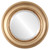 Beveled Mirror - Chicago Round Frame - Desert Gold