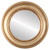 Flat Mirror - Chicago Circle Frame - Desert Gold