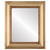 Flat Mirror - Chicago Rectangle Frame - Desert Gold