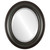 Beveled Mirror - Chicago Oval Frame - Hunter Green