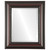 Beveled Mirror - Chicago Rectangle Frame - Rosewood