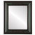 Flat Mirror - Boston Rectangle Frame - Hunter Green