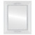 Flat Mirror - Boston Rectangle Mirror - Linen White