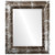 Beveled Mirror - Heritage Rectangle Frame - Champagne Silver