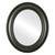 Flat Mirror - Heritage Oval Frame - Hunter Green