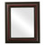 Flat Mirror - Heritage Rectangle Frame - Rosewood