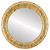 Flat Mirror - Wright Circle Frame - Champagne Gold