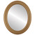 Flat Mirror - Wright Oval Frame - Desert Gold