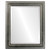 Beveled Mirror - Wright Rectangle Frame - Silver Leaf with Brown Antique