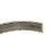 Monticello Silver with Brown Antique  - Cross Section