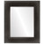 Beveled Mirror - Montreal Rectangle Frame - Black Silver