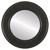 Flat Mirror - Montreal Circle Frame - Hunter Green