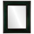 Beveled Mirror - Montreal Rectangle Frame - Hunter Green