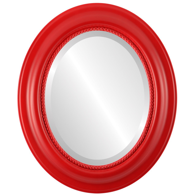 Decorative Red Round Mirrors from $146 | Free Shipping