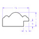 Dorset Oval - Profile Drawing