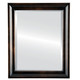 Beveled Mirror - Newport Rectangle Frame - Rubbed Bronze